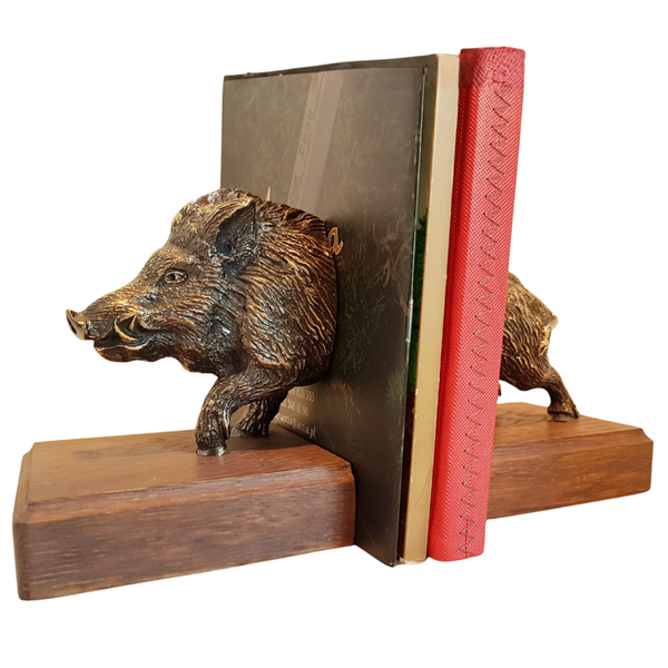 Podpórka do książek - "Dzik"